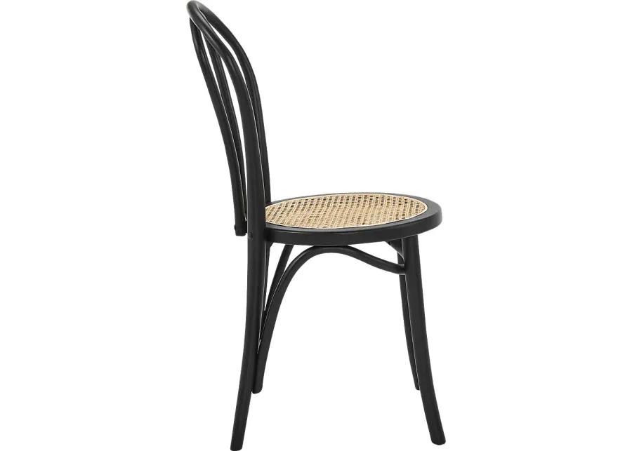 Brouwers Black Dining Chair, Set of 2