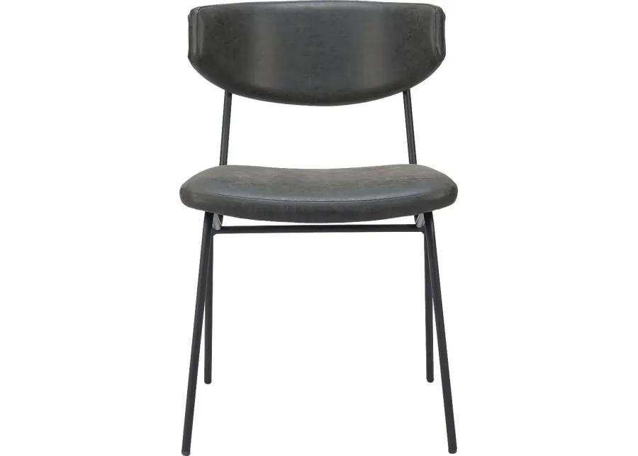 Haciendas Black Side Chair, Set of 2