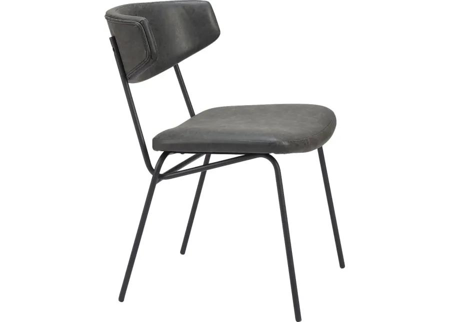 Haciendas Black Side Chair, Set of 2