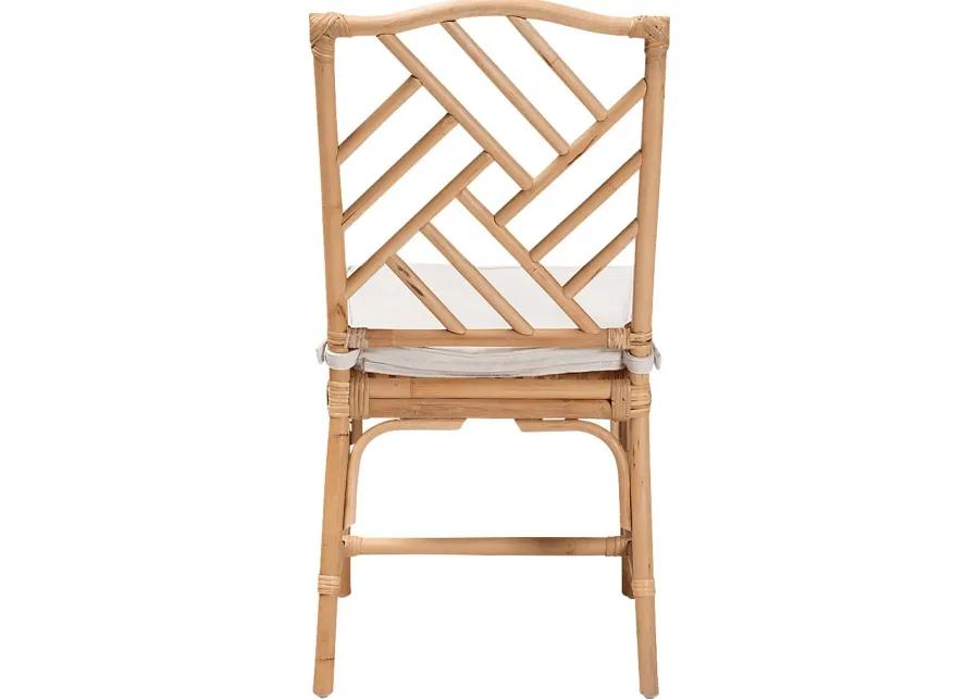 Ercia Brown Dining Chair