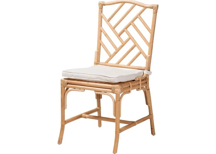 Ercia Brown Dining Chair