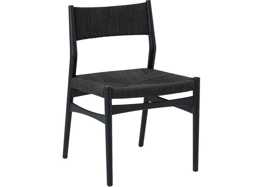 Wapemar Black Side Chair, Set of 2