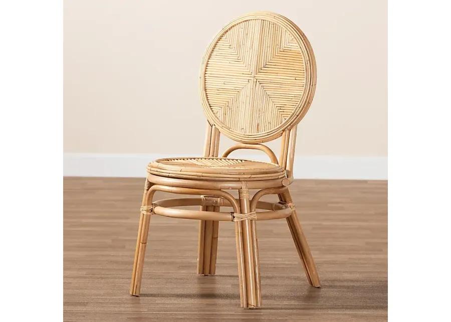 Paulornette Natural Side Chair