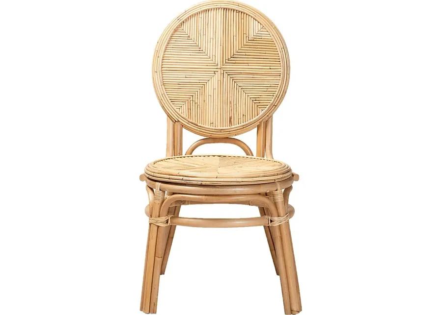 Paulornette Natural Side Chair