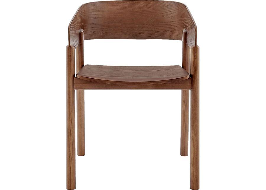 Cornudas Brown Arm Chair