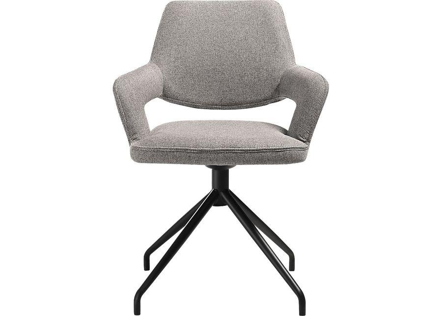 Baltara Gray Arm Chair, Set of 2