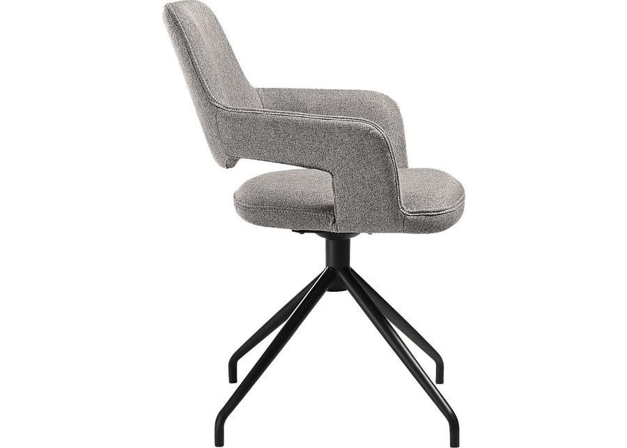 Baltara Gray Arm Chair, Set of 2