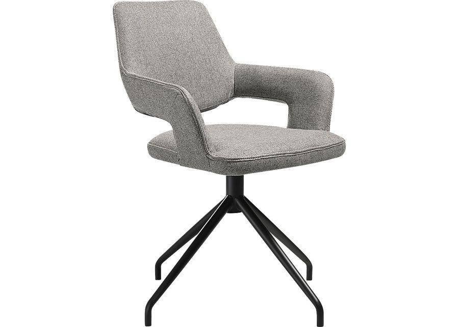 Baltara Gray Arm Chair, Set of 2