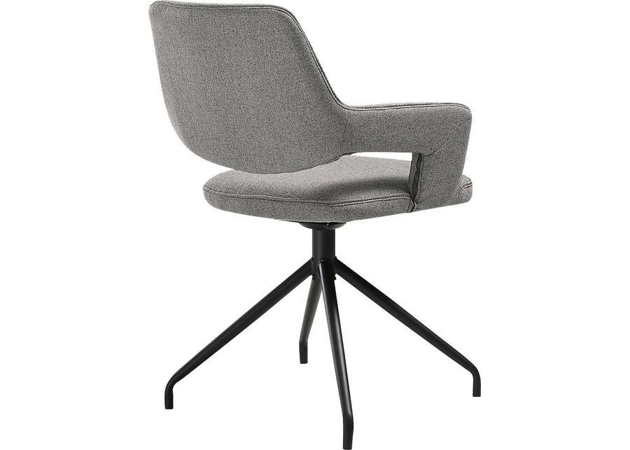 Baltara Gray Arm Chair, Set of 2