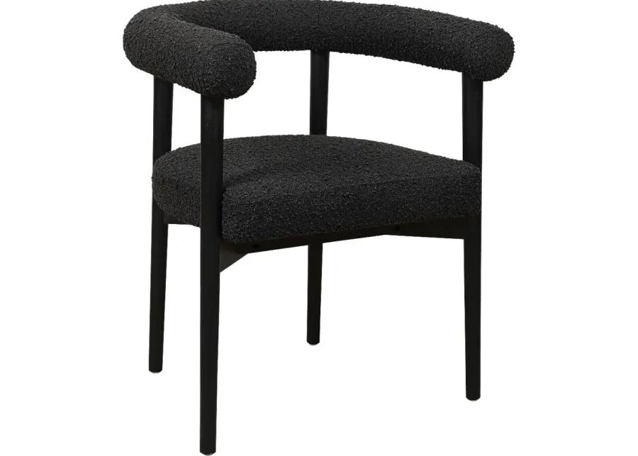Guardino Black Arm Chair