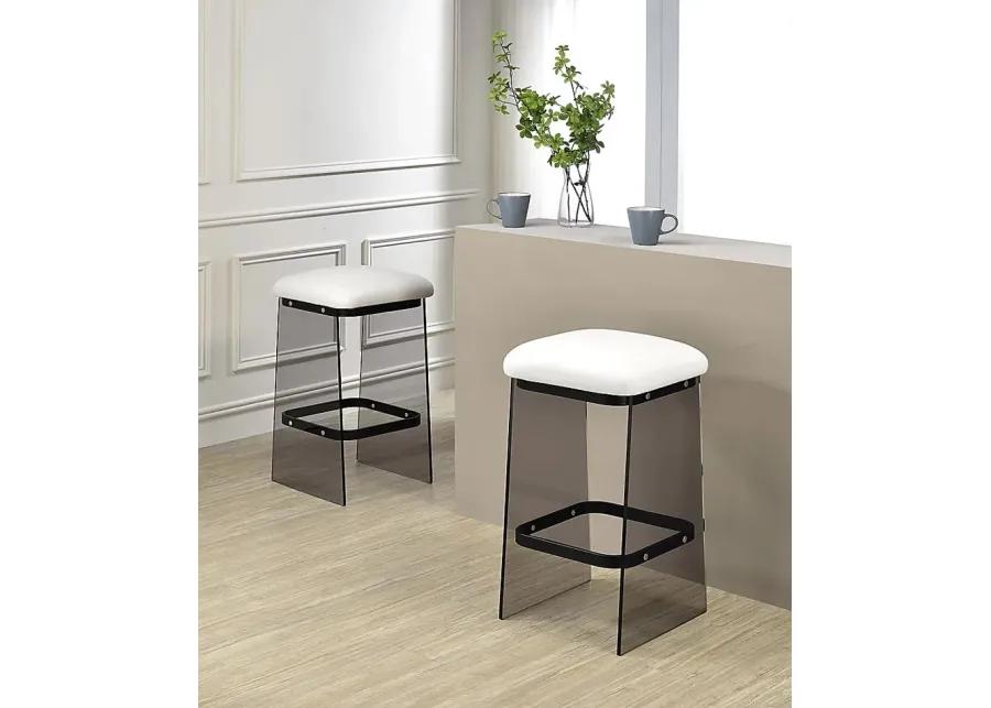 Valelo Black Counter Stool, Set of 2