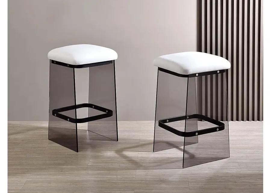 Valelo Black Counter Stool, Set of 2