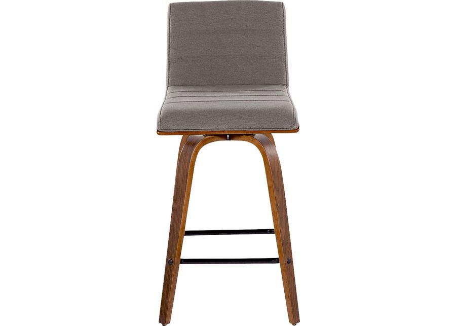 Sturfield III Gray Swivel Counter Height Stool, Set of 2