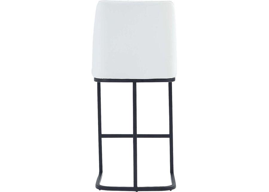 Foxiana White Counter Stool