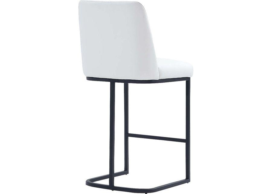 Foxiana White Counter Stool