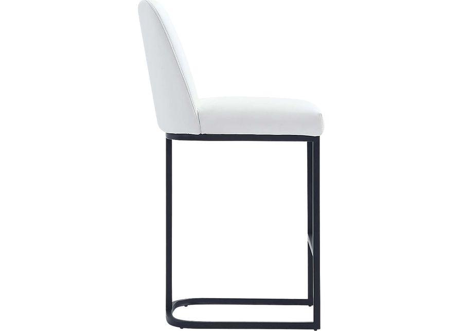 Foxiana White Counter Stool