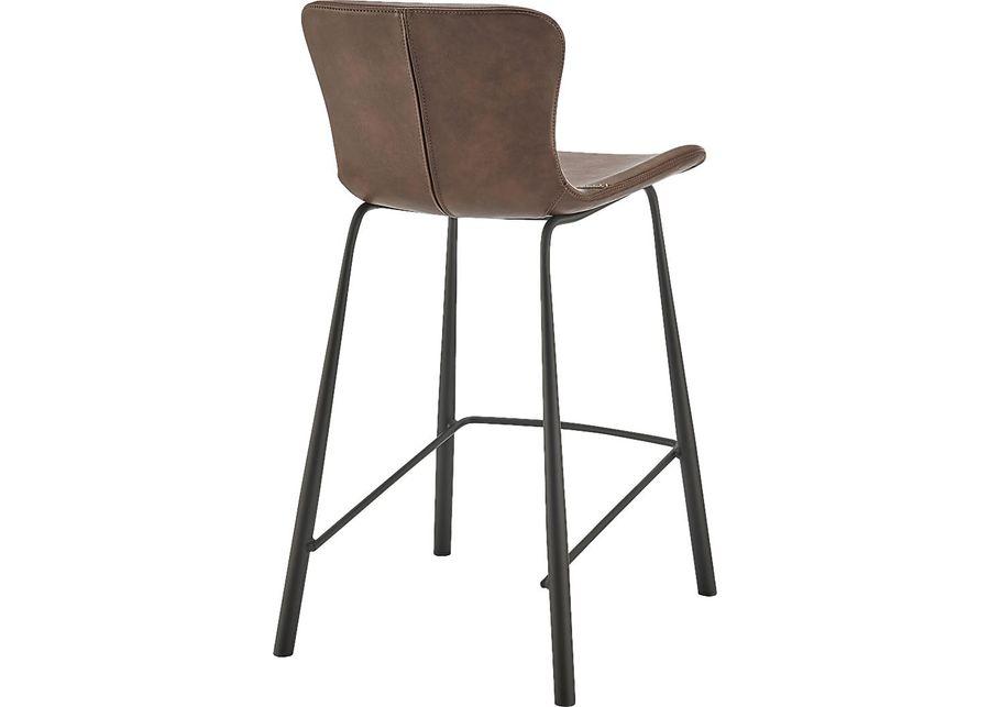 Daigle II Brown Counter Stool, Set of 2