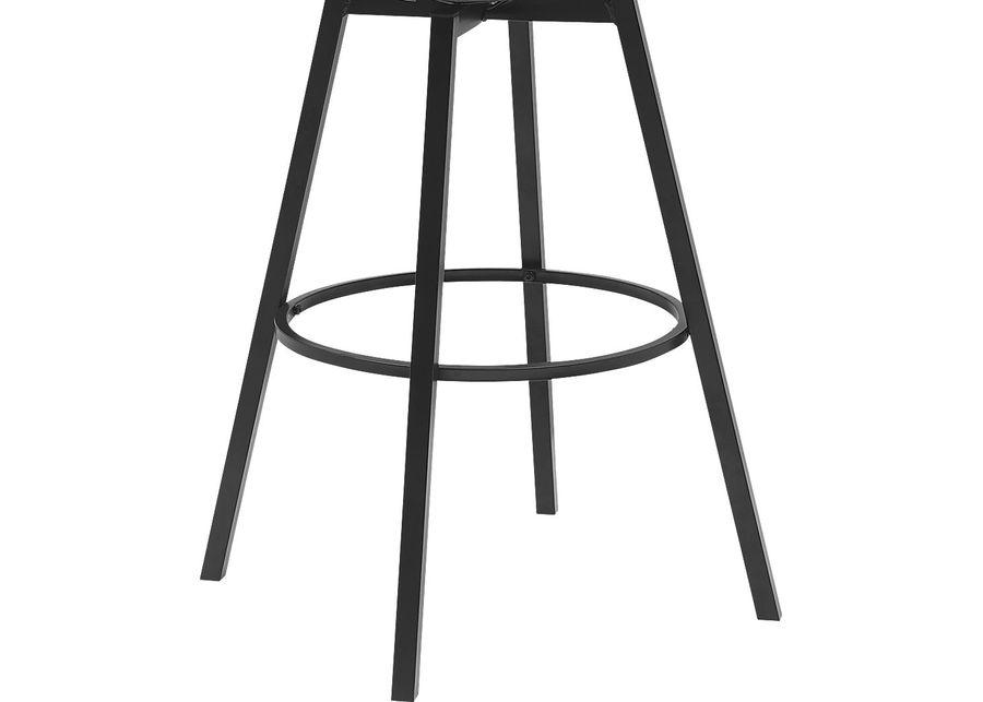 Rowtimber Gray Swivel Barstool