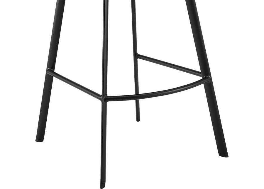 Lanelaw Black Swivel Barstool