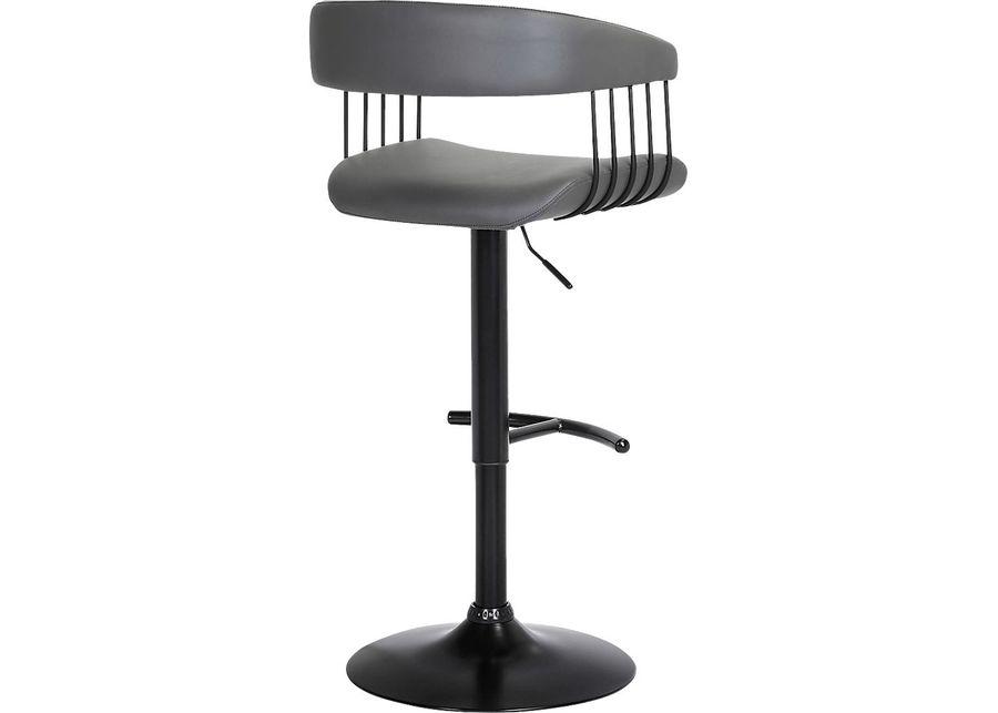 Jariya Charcoal Adjustable Barstool