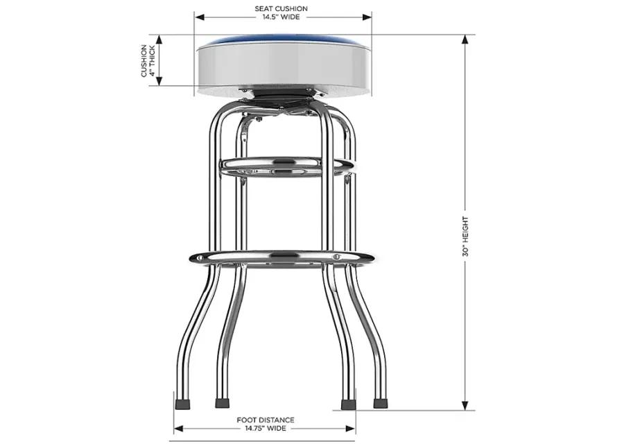 Big Team MLB Kansas City Royals White Barstool