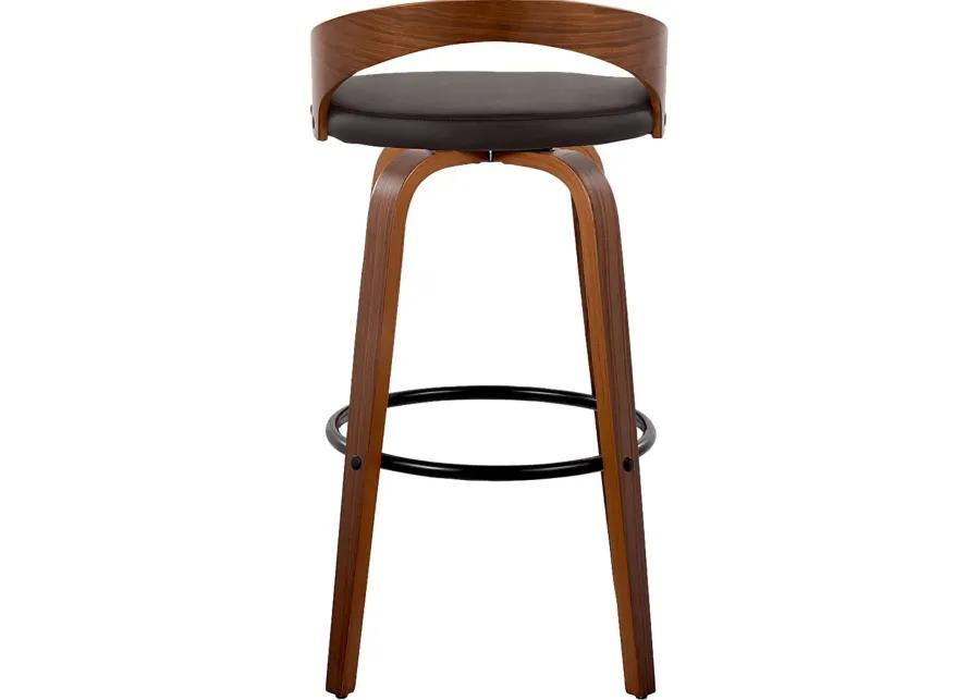 Zykan IV Brown Barstool, Set of 2