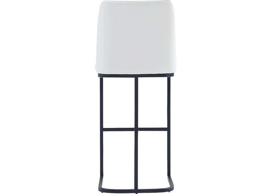 Foxiana White Barstool