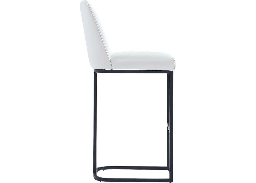 Foxiana White Barstool