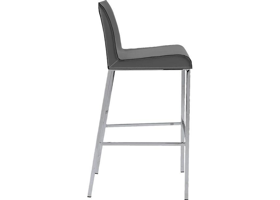 Embdy Gray Barstool, Set of 2