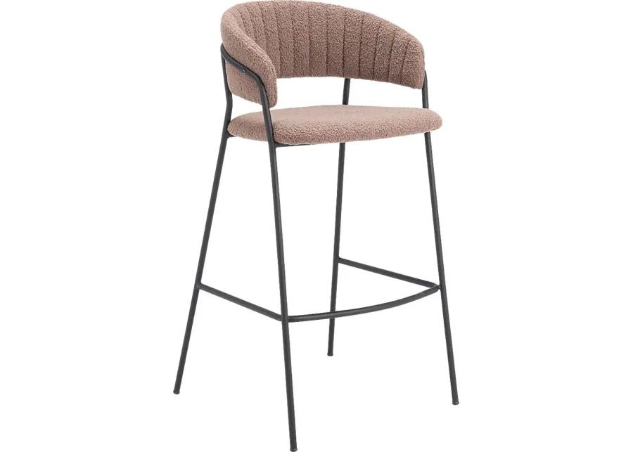 Causbie Brown Barstool, Set of 2