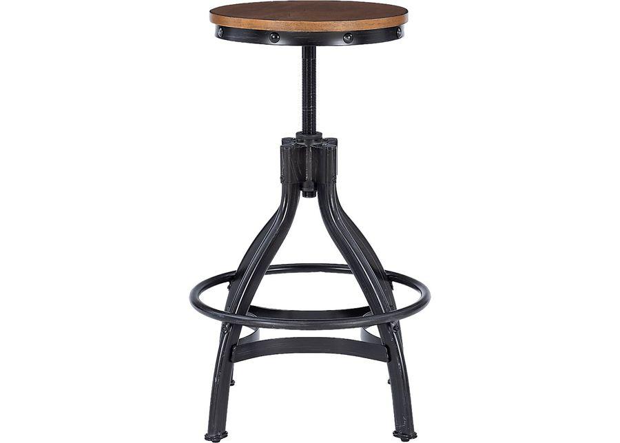 Deleya Brown Barstool, Set of 2