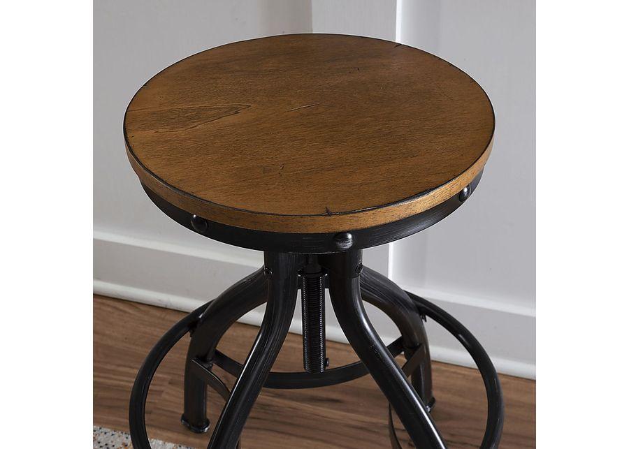 Deleya Brown Barstool, Set of 2