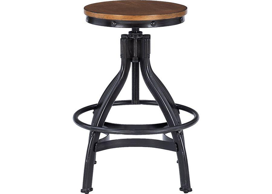 Deleya Brown Barstool, Set of 2