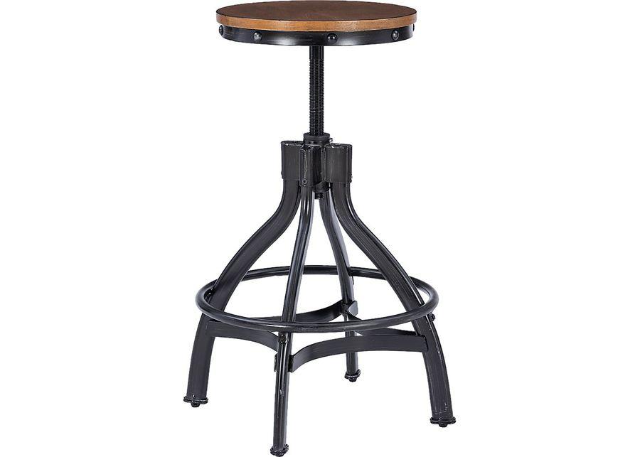 Deleya Brown Barstool, Set of 2