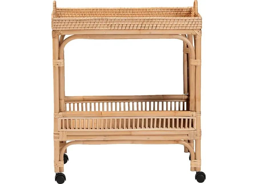 Fasulo Natural Bar Cart