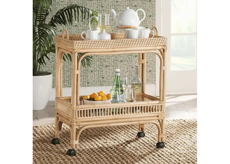 Fasulo Natural Bar Cart