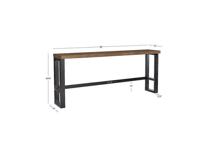 Deleya Brown Bar Table