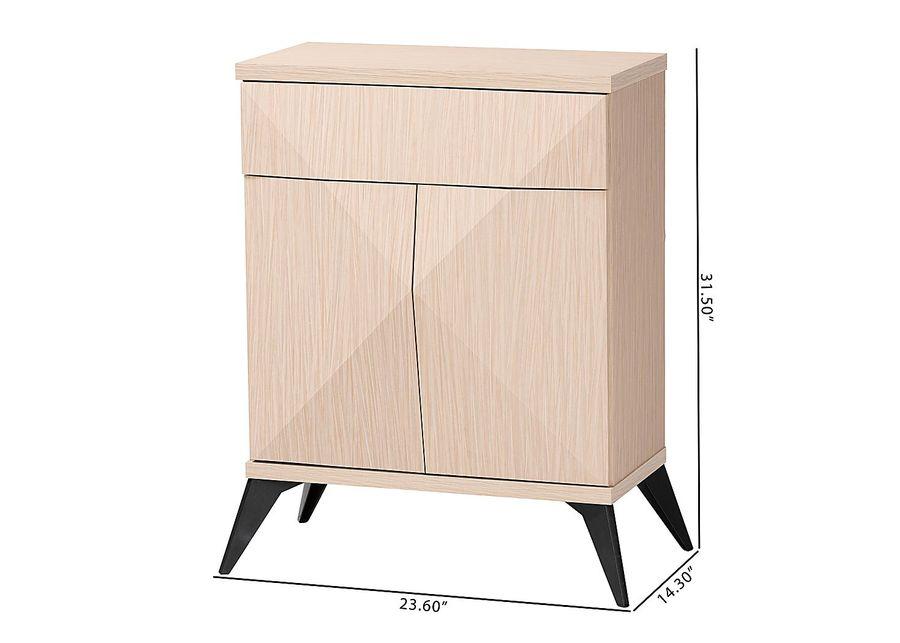 Livius Light Brown 2-Door Sideboard