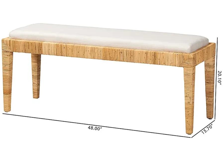 Fonnesbeck Brown Long Bench