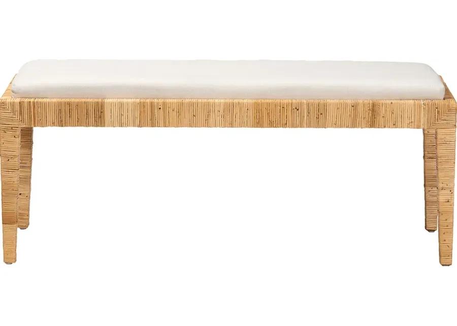 Fonnesbeck Brown Long Bench