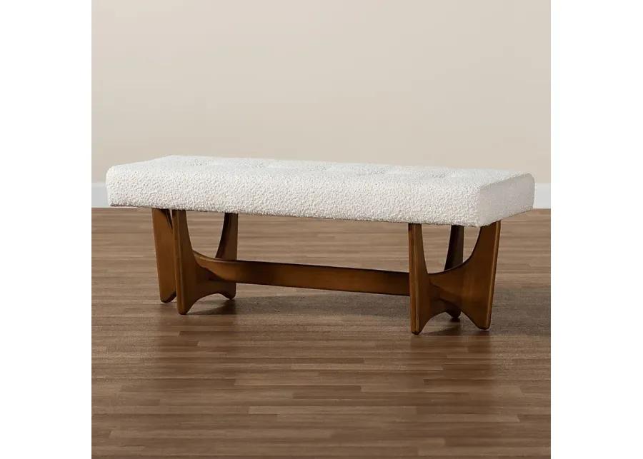 Maule Walnut Bench