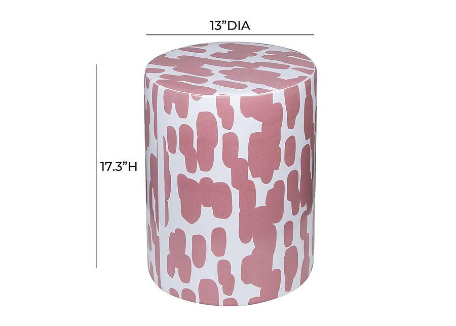 Annalinde Pink Stool