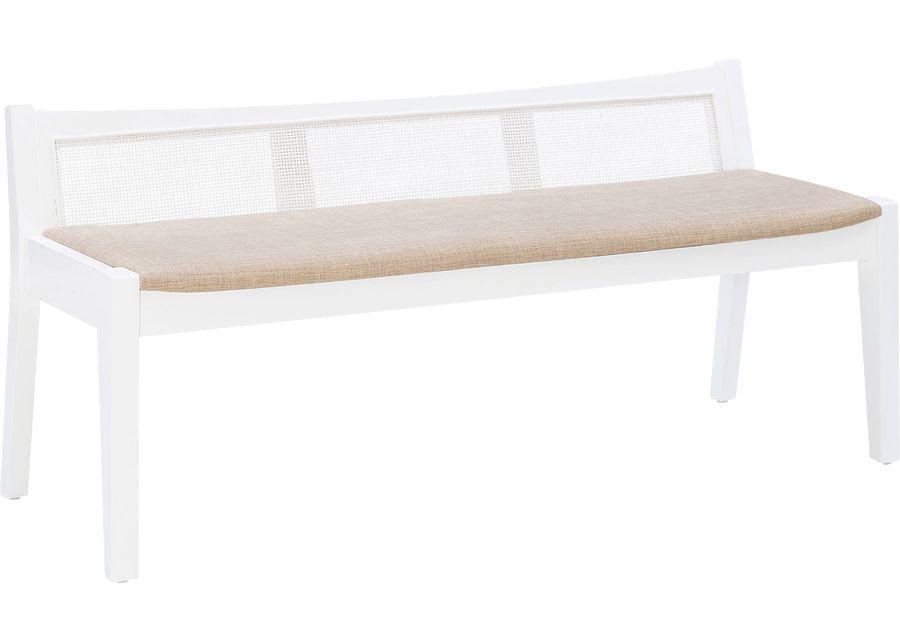 Nantes White Bench