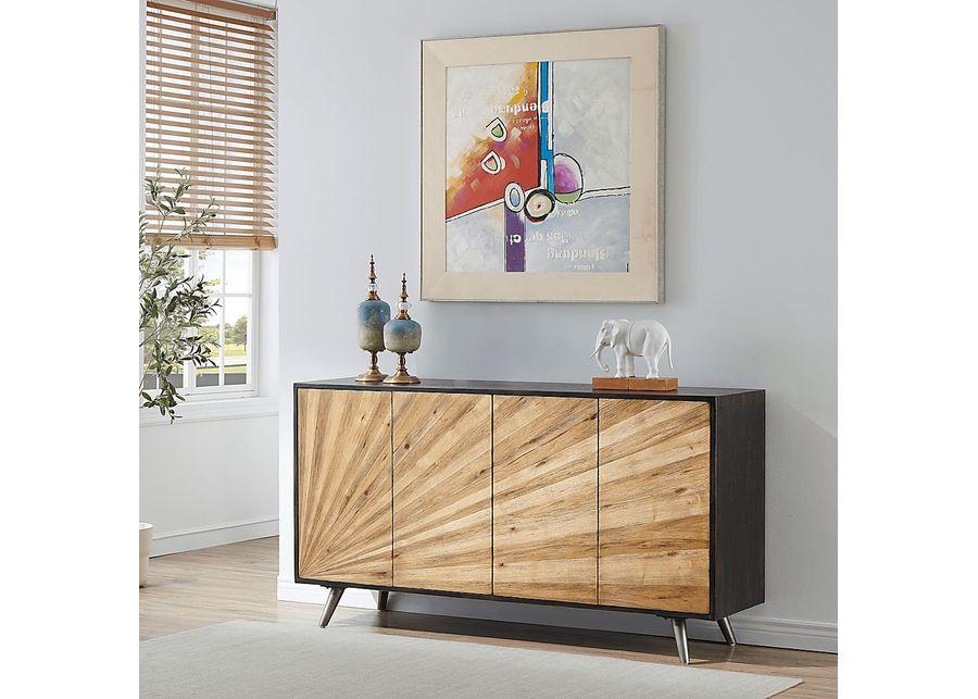 Windingbrooke Black Credenza