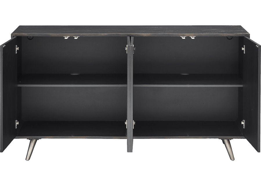 Windingbrooke Black Credenza