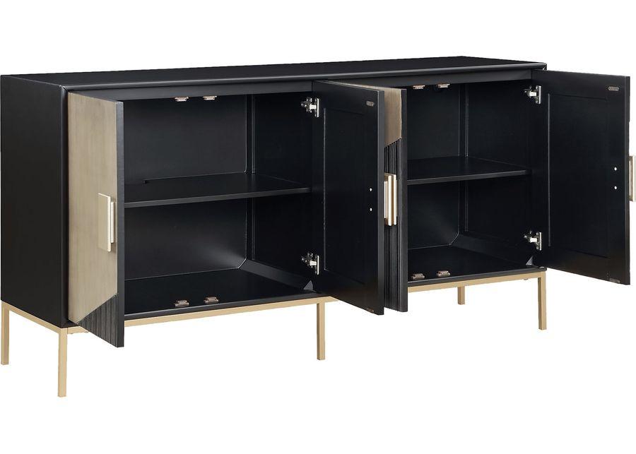 Tewksbury Black Credenza