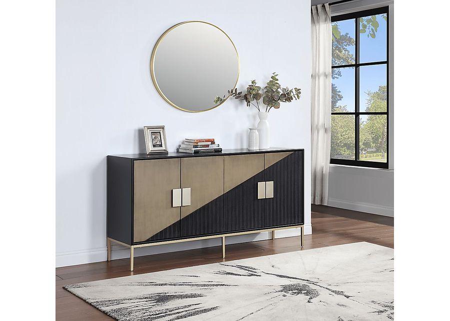 Tewksbury Black Credenza