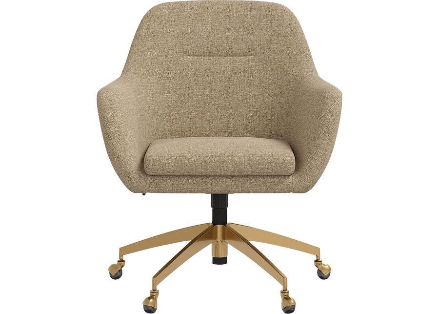 Bulwer Beige Desk Chair