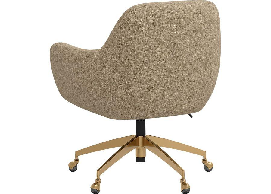 Bulwer Beige Desk Chair