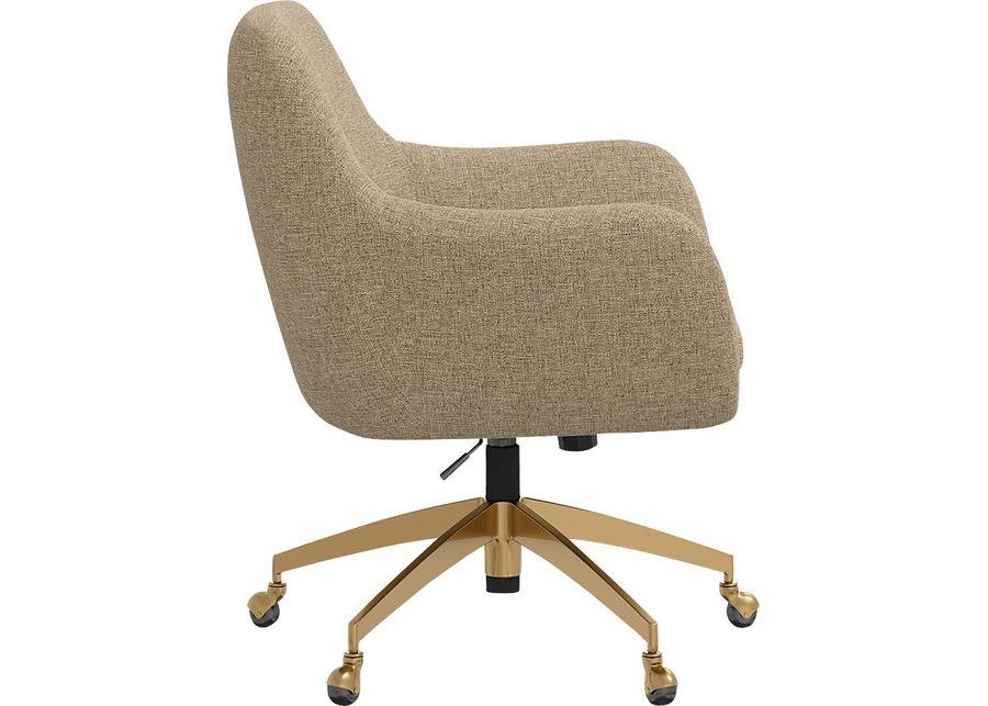 Bulwer Beige Desk Chair